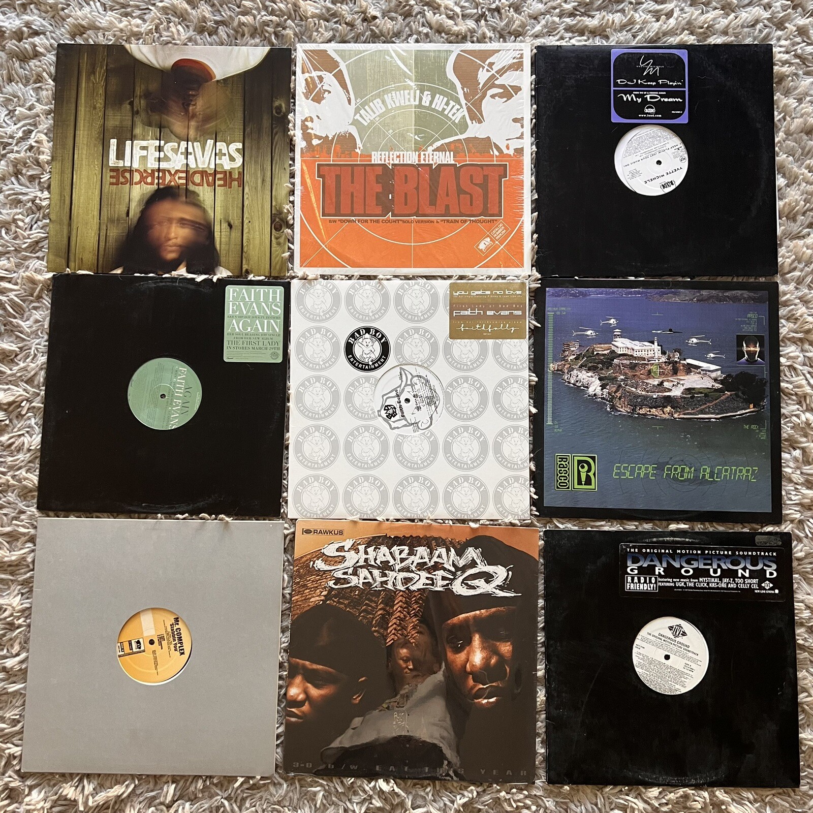 Lot of 30 Hip Hop Rap 12” 80s 90s 2000s Large Professor Keith Murray Rza Talib