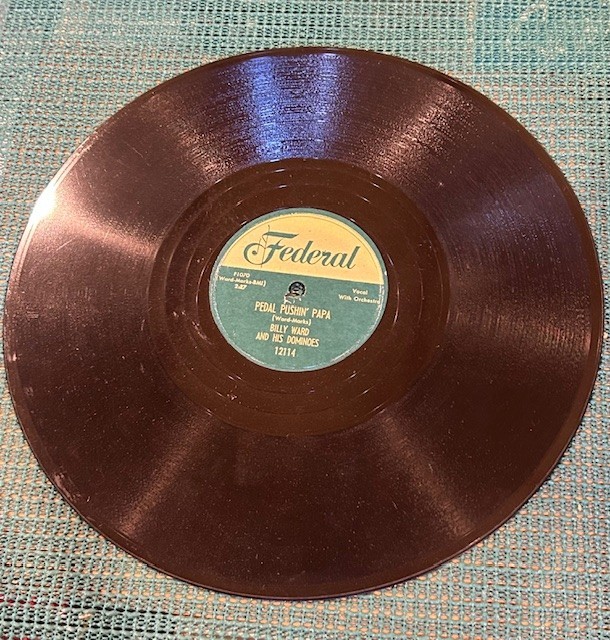 Billy Ward And His Dominoes Federal Records 78 rpm #12114