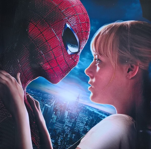 AMAZING SPIDER-MAN (Original Score) EU 2xLP Green & Black Marbled.#797/2000 Sony