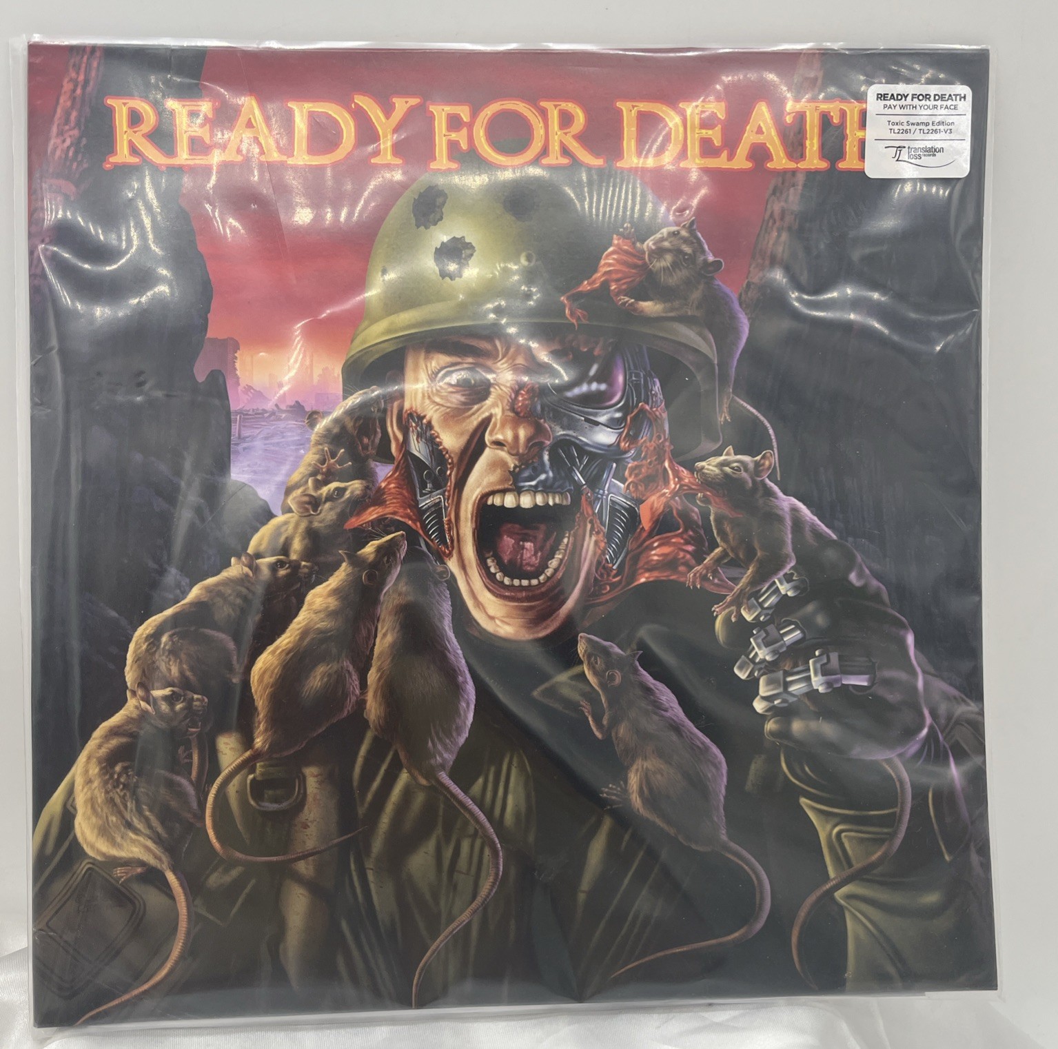 Pay With Your Face by Ready For Death Toxic Swamp Limited Edition Vinyl LP