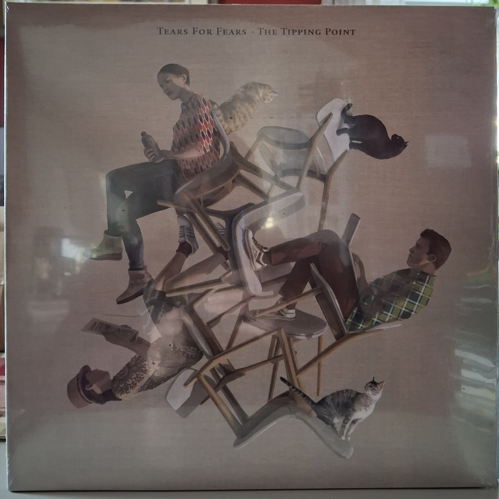 Tears For Fears The Tipping Point Blue Vinyl Lp Factory Sealed (M)