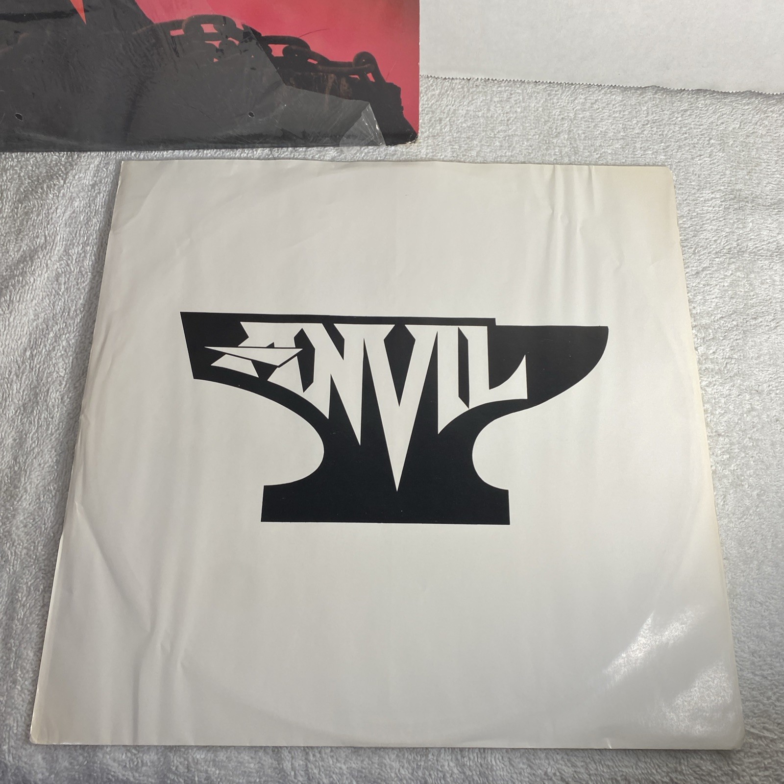 ANVIL Hard ‘N’ Heavy ATTIC LP Upper VG Canada Import Hard Rock Heavy Metal