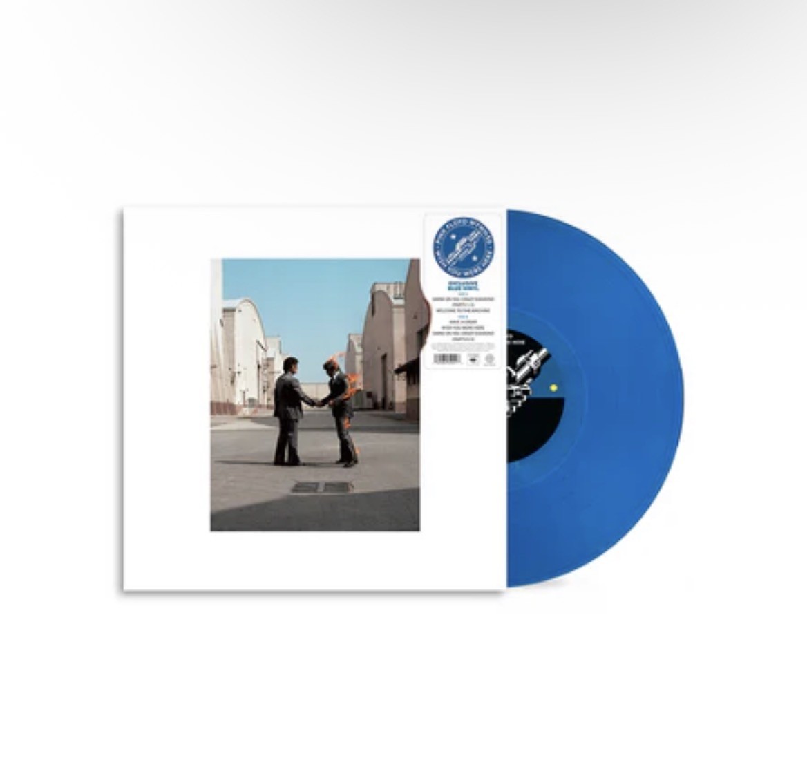 PINK FLOYD X INTER MILAN Wish You Were Here Blue Vinyl T-Shirt Bundle SMALL