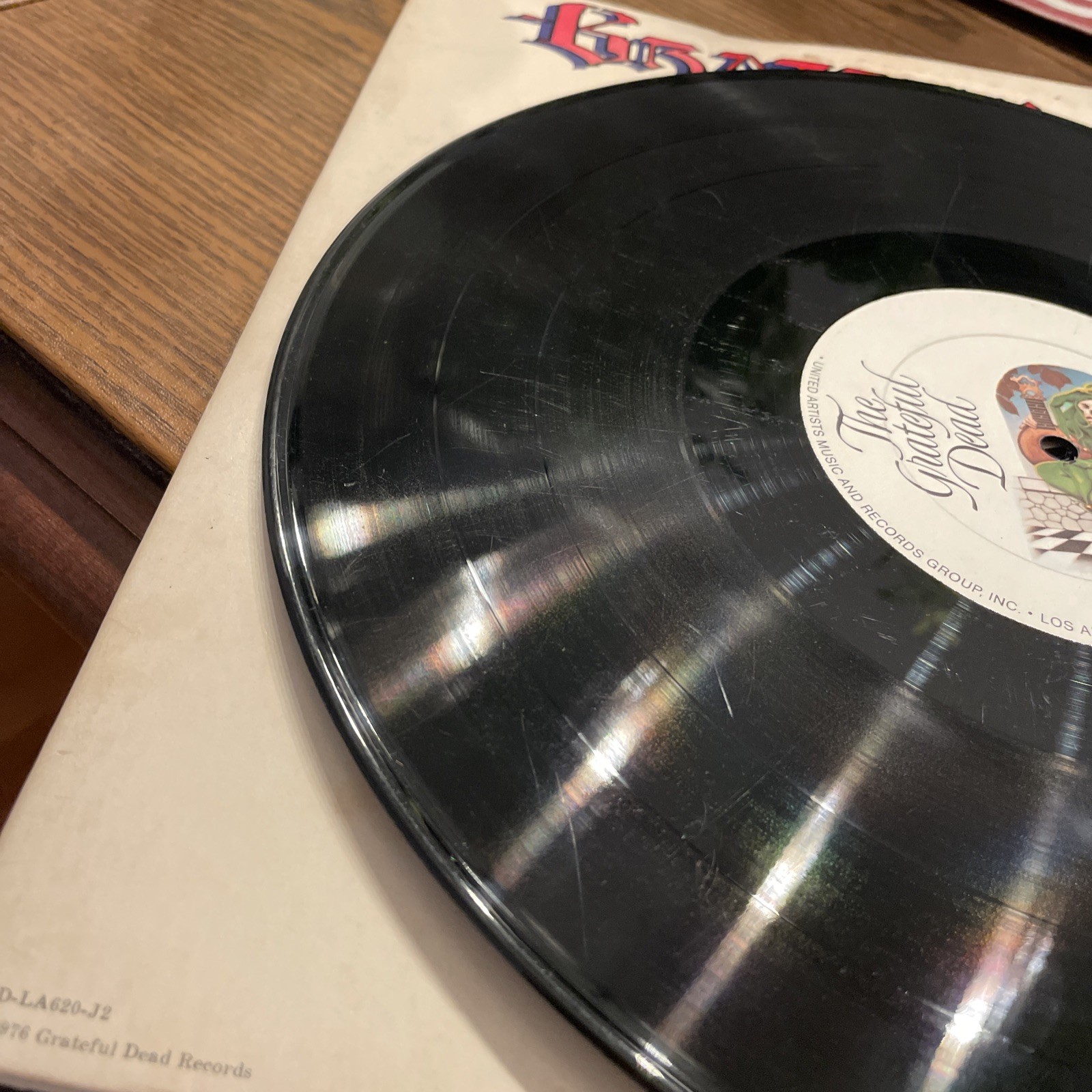 Grateful Dead “Steal Your Face” LP 1976 GD-LA620 Some Scratches See Photos