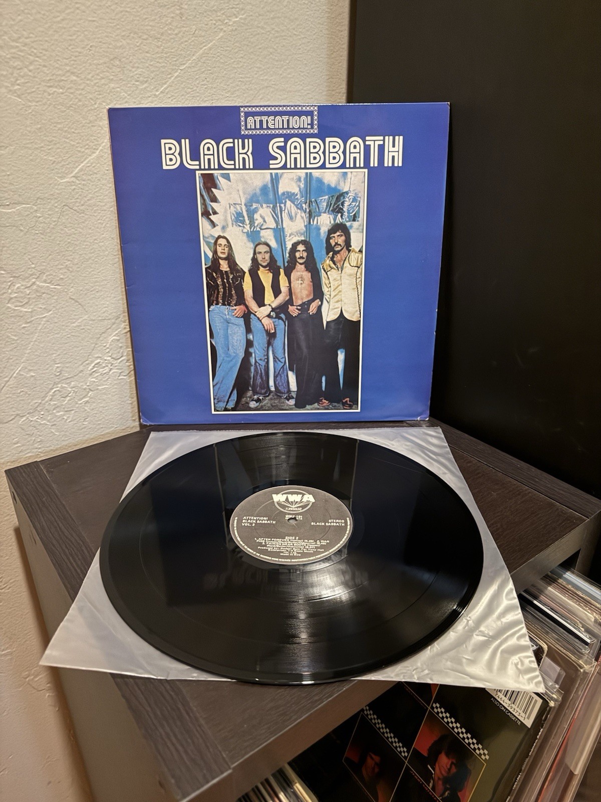 Black Sabbath – Attention Vol 2 (Import Rare Comp) Vinyl LP WWA Irish Press Exc