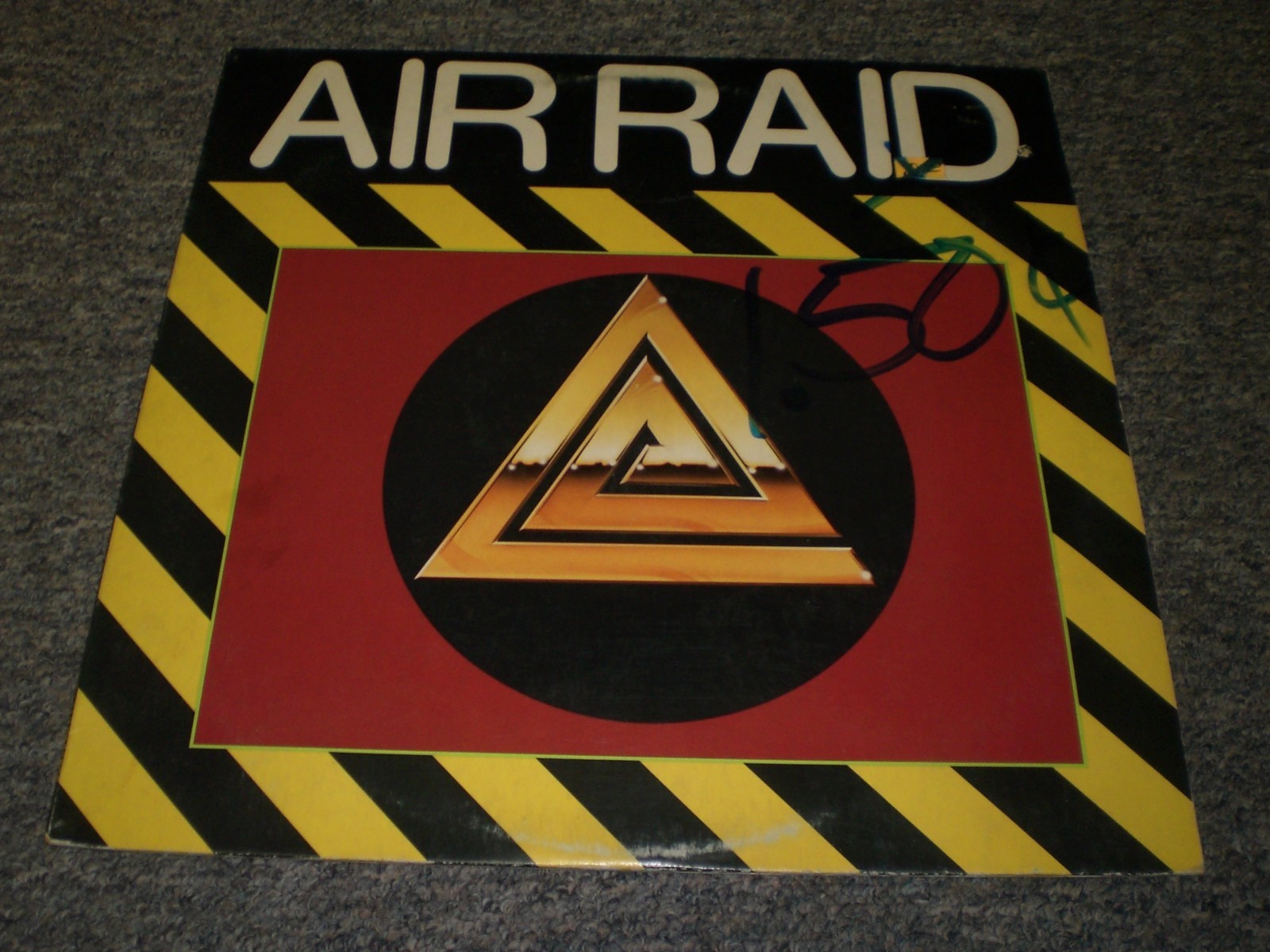 Air Raid~Self Titled LP~Eddie Kramer~PROMO Copy~1981 20th Century Fox Records