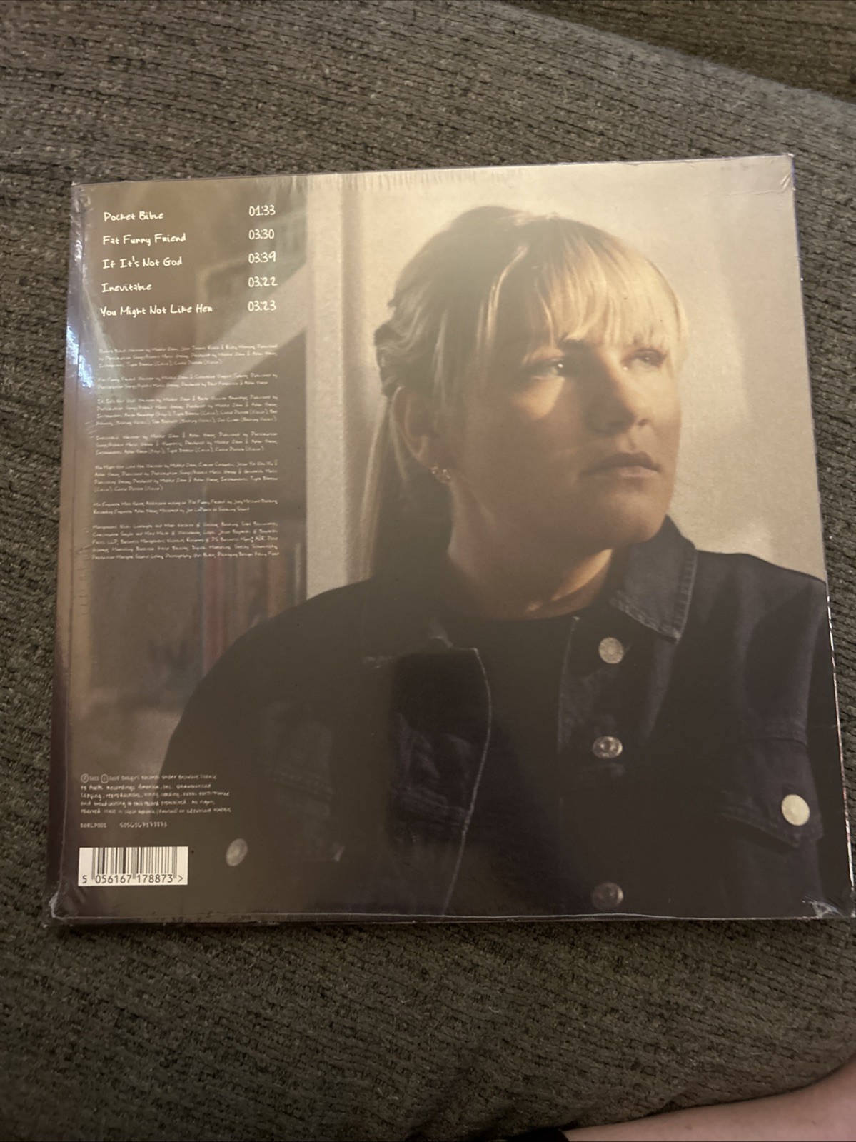 Maddie Zahm You Might Not like Her Pink & Black Vinyl Brand New Sealed UO Ltd