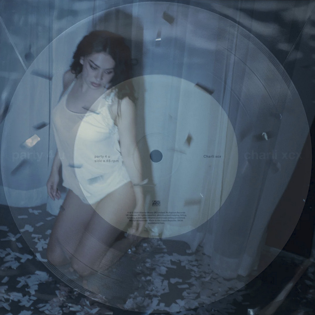 Charli XCX – Party 4 U (Crystal Clear 7″ Vinyl Single + Etching) (RSD 26)