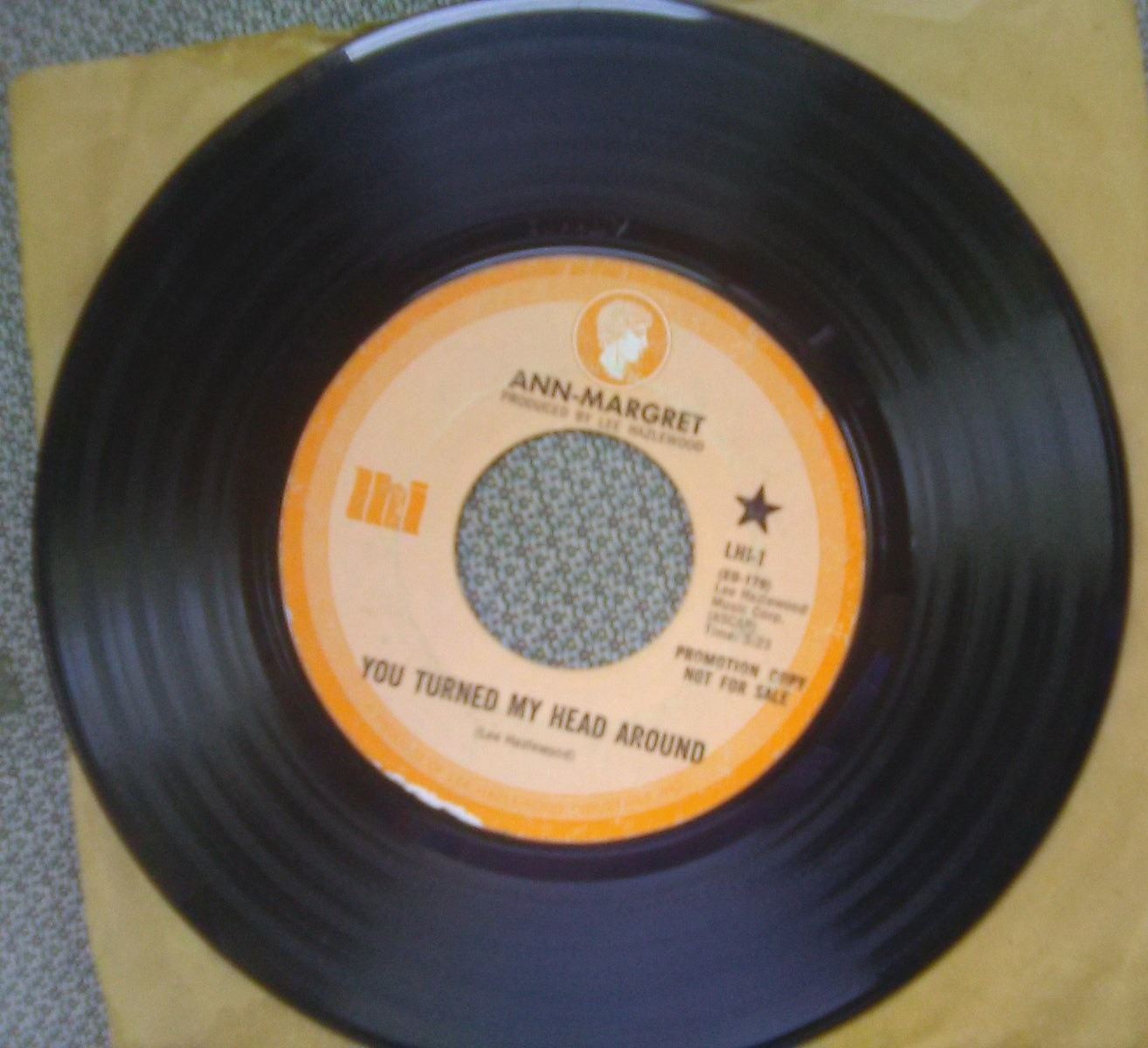 ANN-MARGRET You Turned My Head Around non-LP 45 fuzz monster by Lee Hazlewood