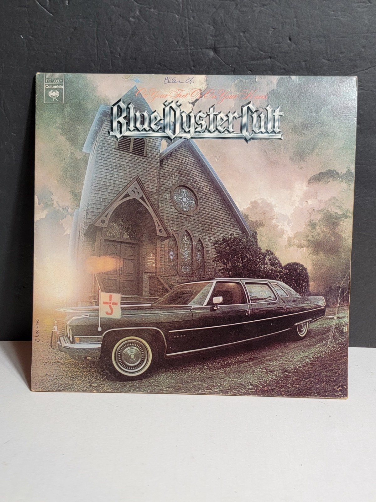 Blue Oyster Cult – On Your Feet Or On Your Knees – 1985 Double LP First Pressing