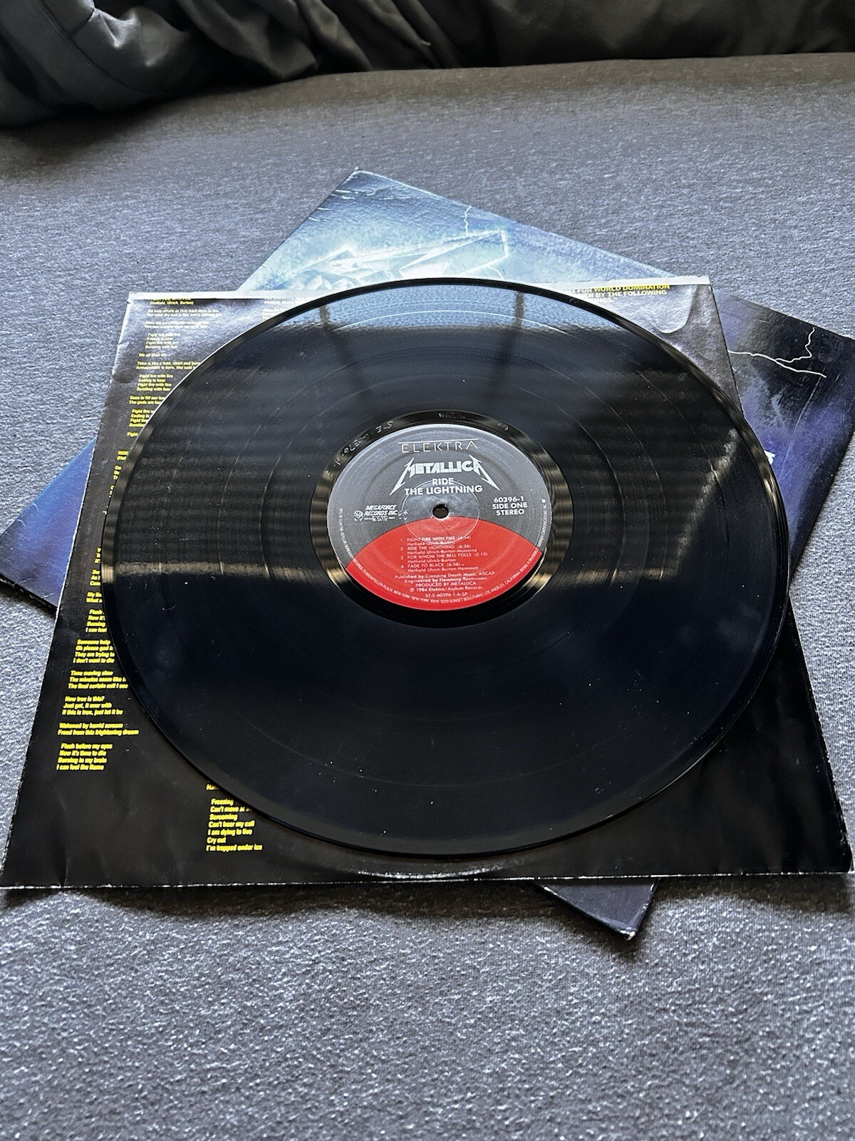 Metallica “Ride The Lightning” (1984) ***1984 Pressing***