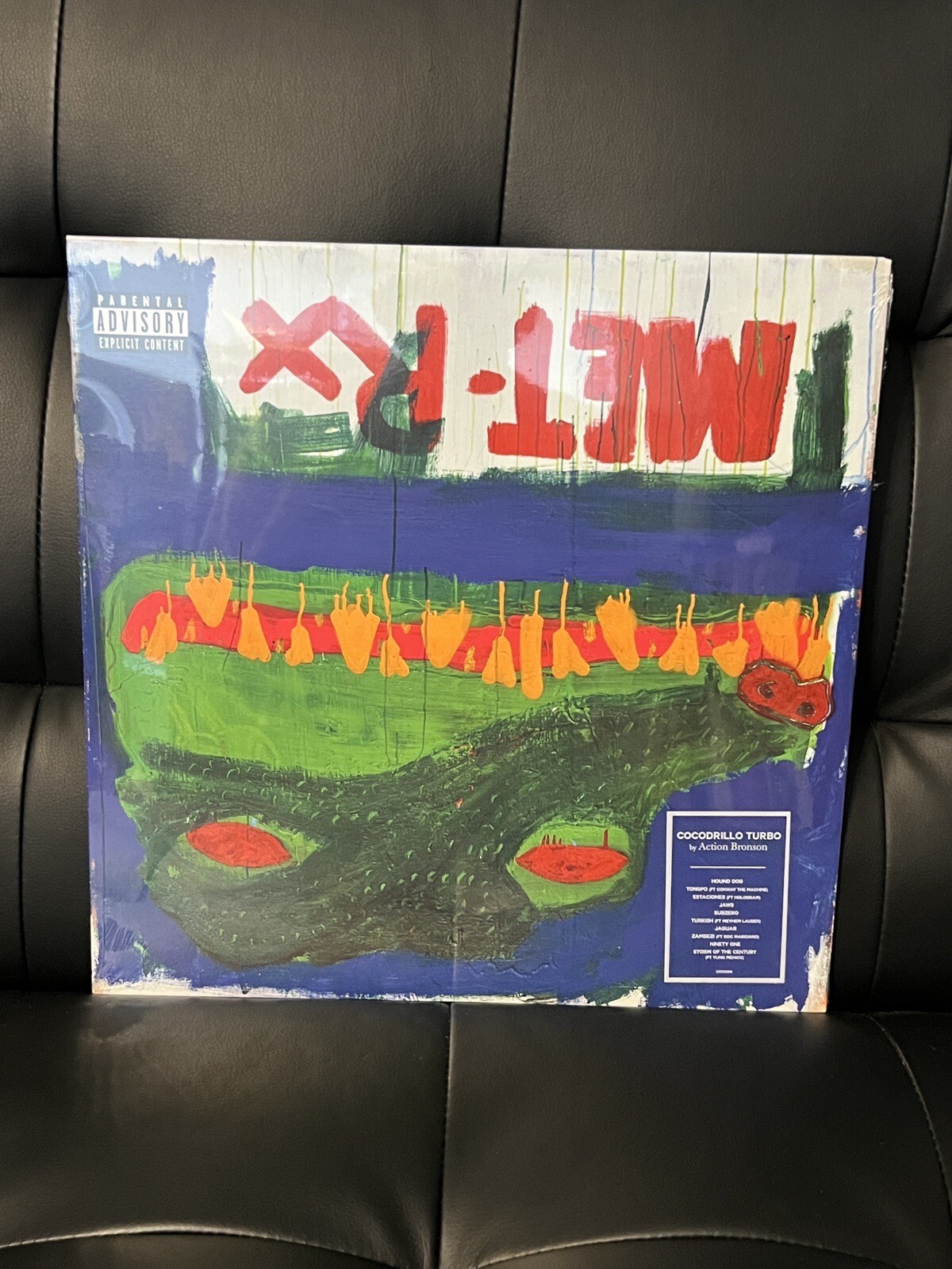 action bronson cocodrillo turbo Silver Vinyl Sealed Loma Vista