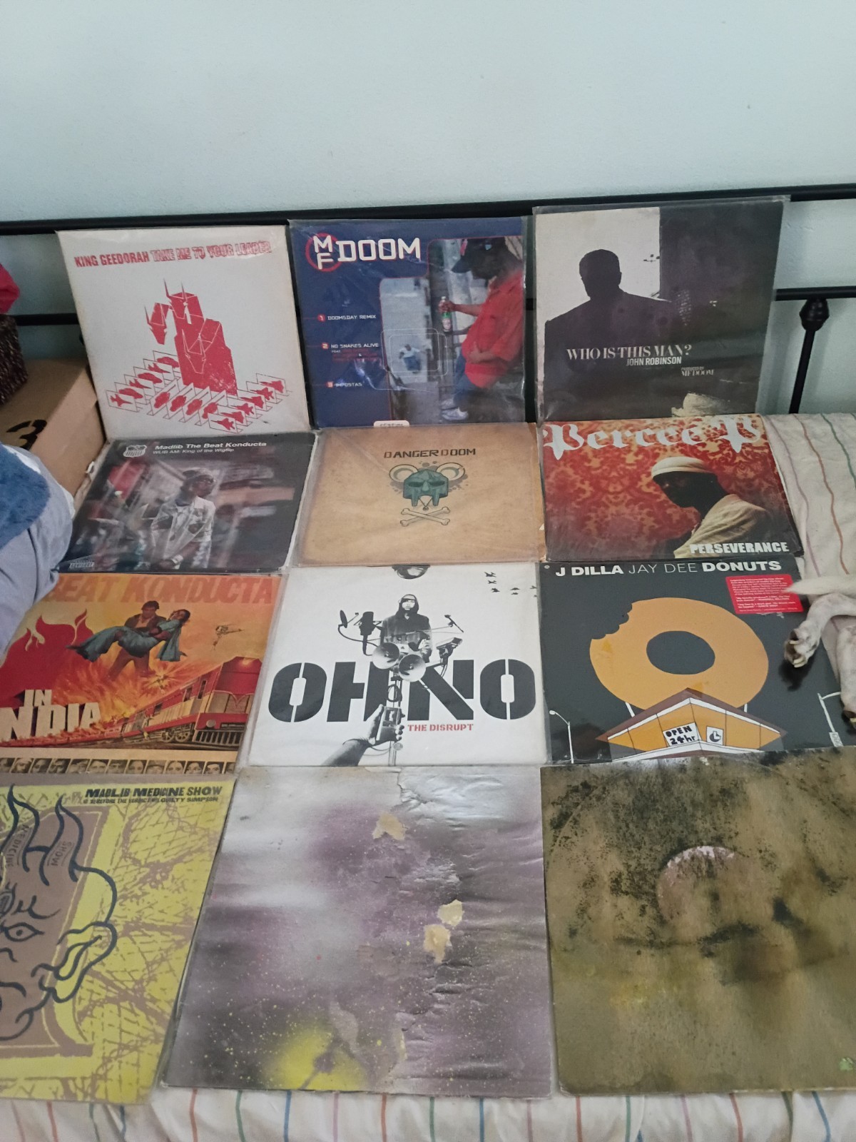 STONES THROW HIP HOP VINYL RECORD LOT! RARE MF DOOM MADLIB QUASIMOTO J DILLA! LP