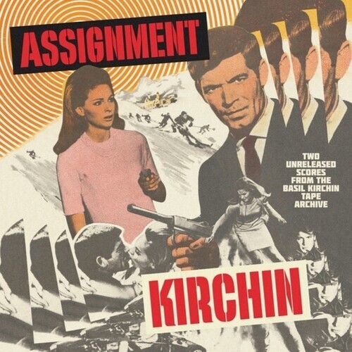ASSIGNMENT KIRCHIN – TWO UNRELEASED SCORES LP NEW Trunk records SEALED