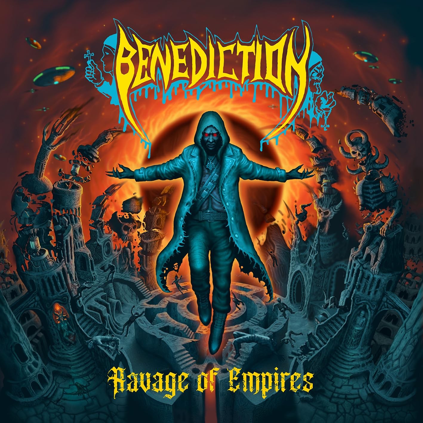 Benediction Ravage Of Empires (Green Vinyl) Lp New