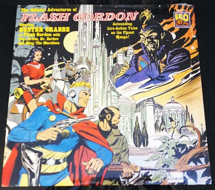 Official Adventures of Flash Gordon Starring Buster Crab Vinyl LP