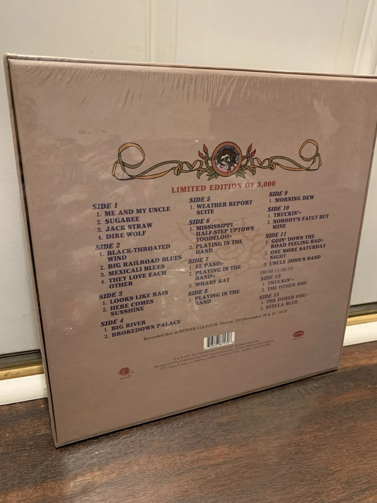 Grateful Dead – Road Trips Vol 4 No 3 Denver ’73 Live 7LP /3000 Boxed Set Lmtd