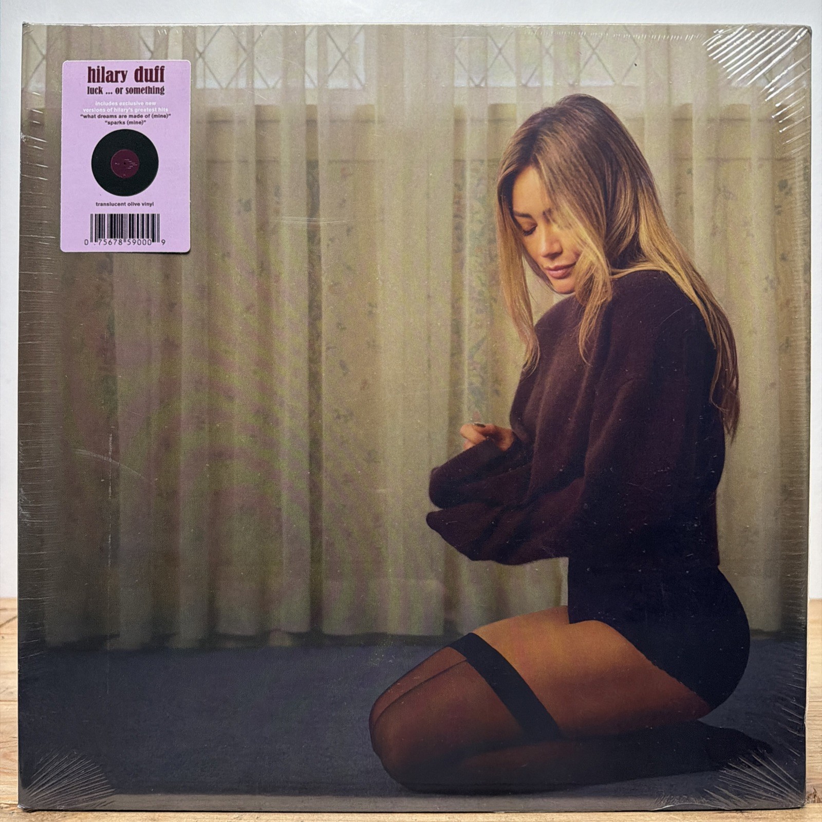 luck or something (dirty martini edition limited olive vinyl) hilary duff NEW
