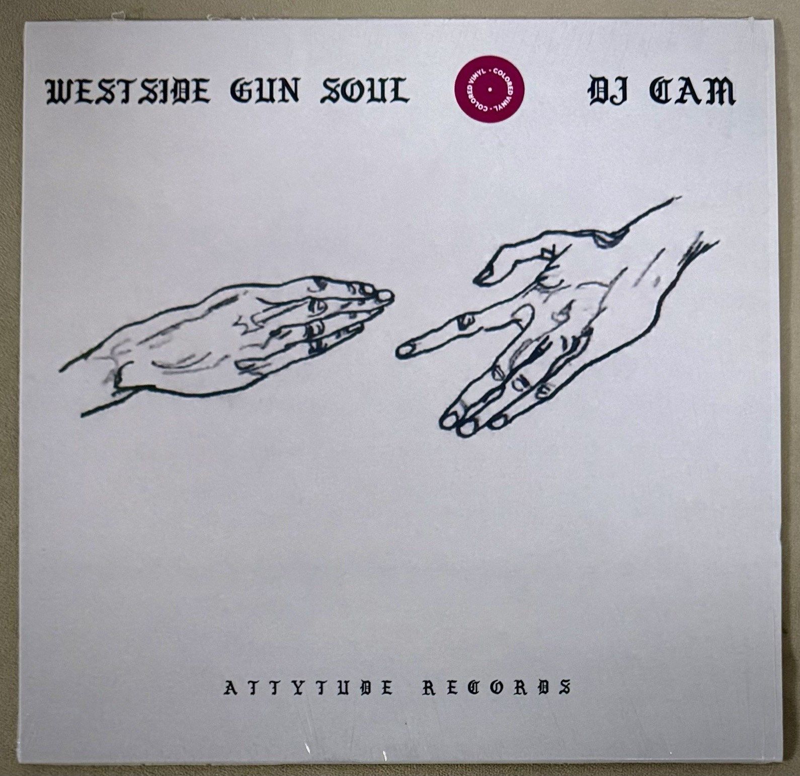 DJ Cam Westside Gun Soul Pink Colored Vinyl LP Attytude Records 2023