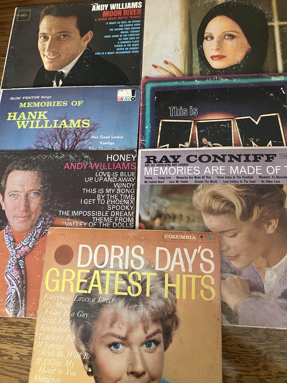 8 Assorted Artists Vinyl LP Records Collection Classic Best Hits FREE SHIPPING