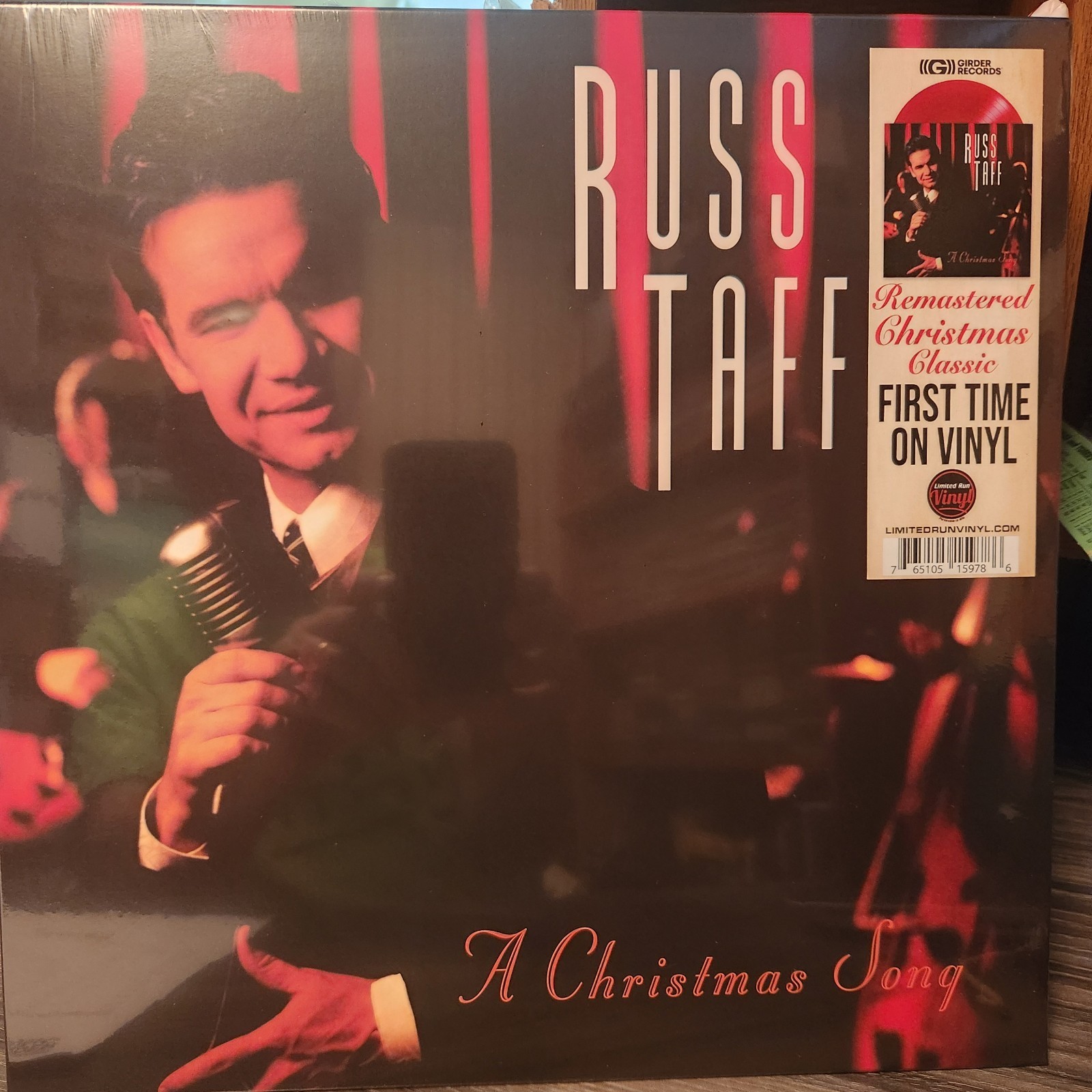 Russ Taff – The Christmas Song – Red [New Vinyl LP] Colored Vinyl, Red