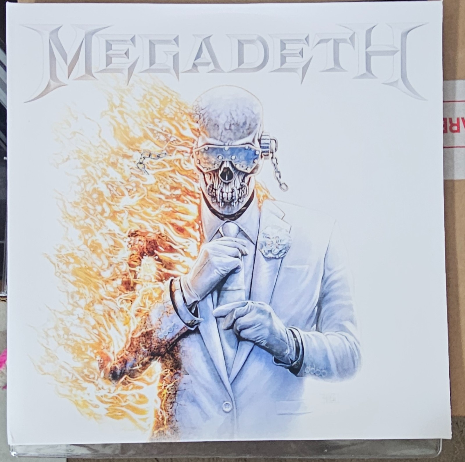 Megadeth – 2 LP Ltd Red/Yellow Liquid Filled/Marble Badworld Vinyl 2026 NEW UK