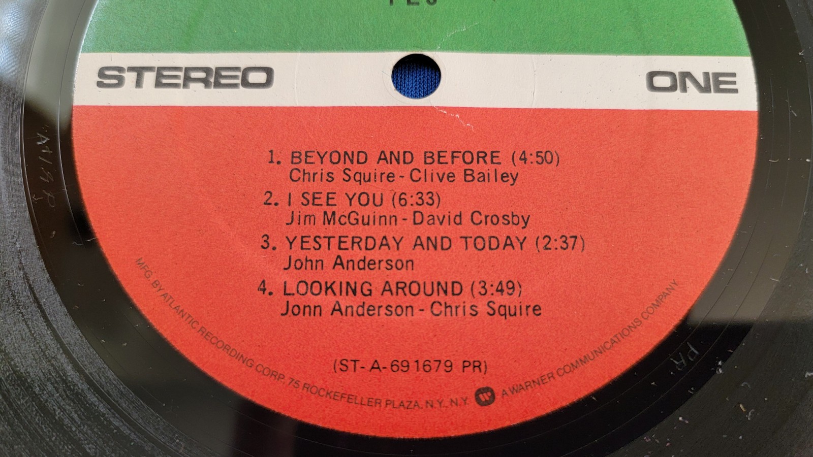 YES (SELF-TITLED) (1969 Vinyl)