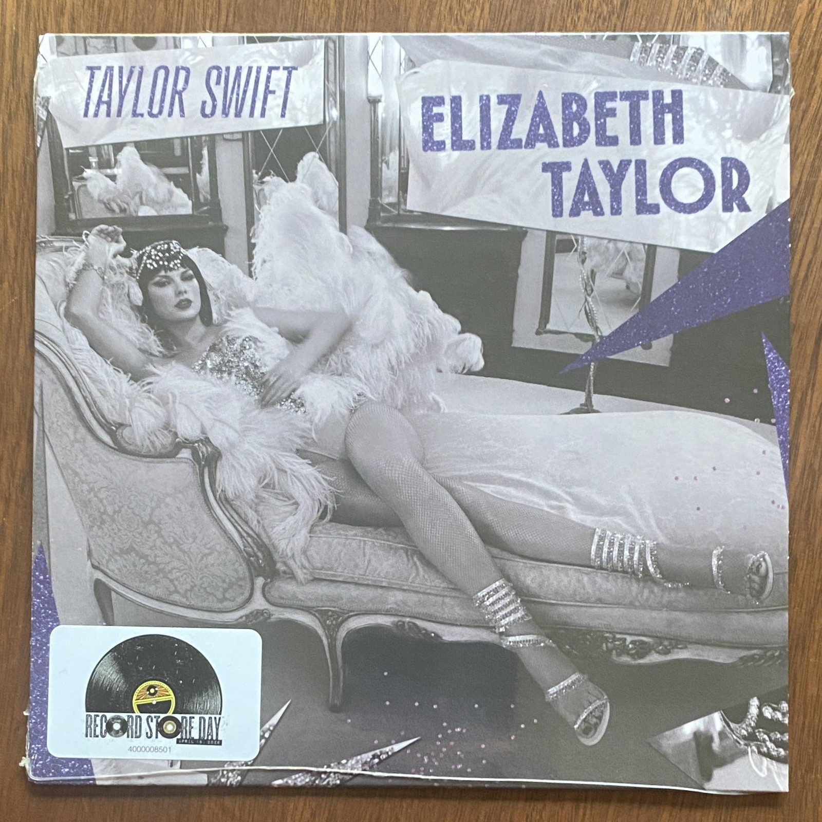 Taylor Swift Elizabeth Taylor 7″ Vinyl Single Violet Glitter Colour RSD 2026