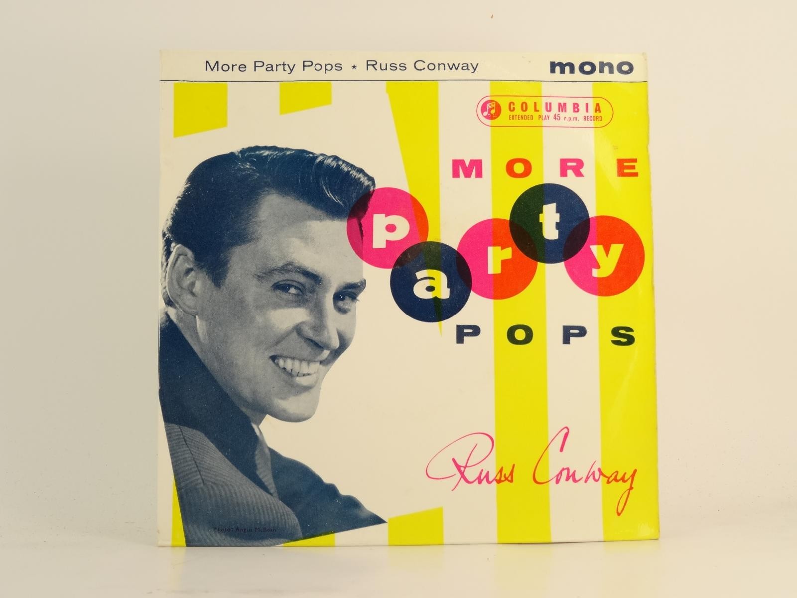 RUSS CONWAY MORE PARTY POPS (67) 16 Track 7″ Single including Plain Paper Sleeve
