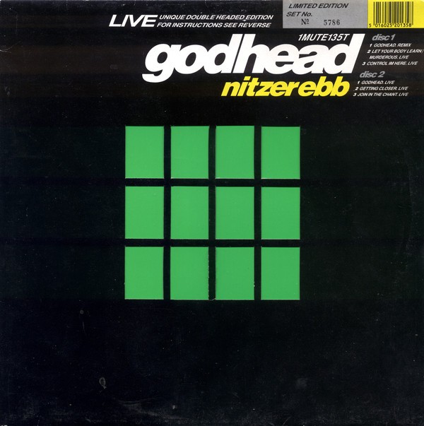 Nitzer Ebb – Godhead – Used Vinyl Record 12 – K1460z