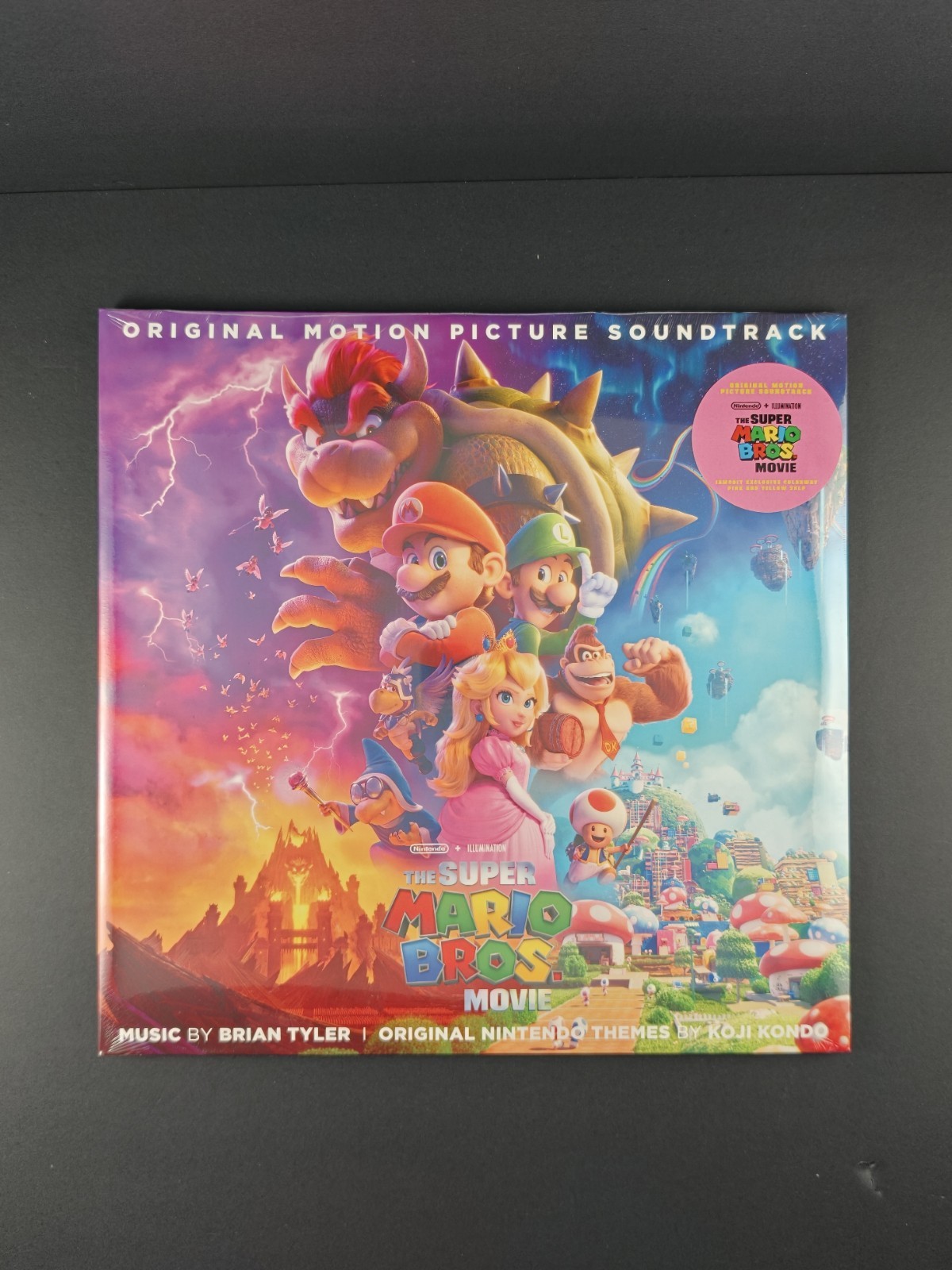The Super Mario Bros. Movie Soundtrack IAm8Bit Exclusive 2xLP Variant Brand New