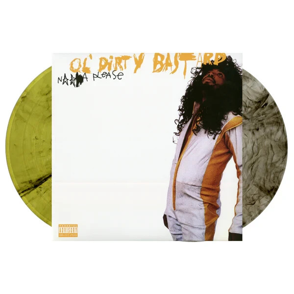 OL DIRTY BASTARD N**$A PLEASE LP NEW! LIMITED YELLOW CLEAR SMOKE LP WU TANG CLAN