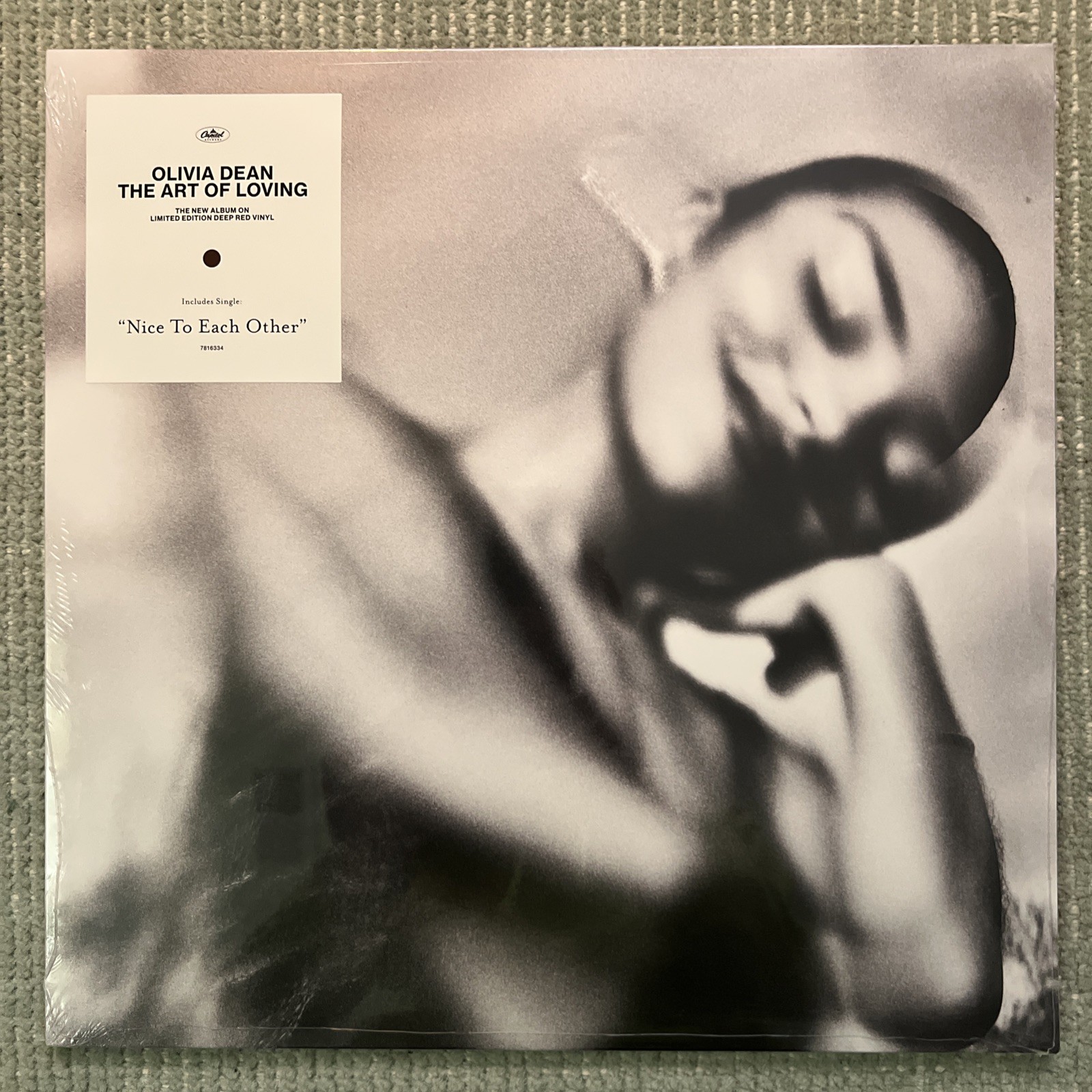 Olivia Dean The Art Of Loving Store Exclusive Limited Deep Red Vinyl LP BrandNew