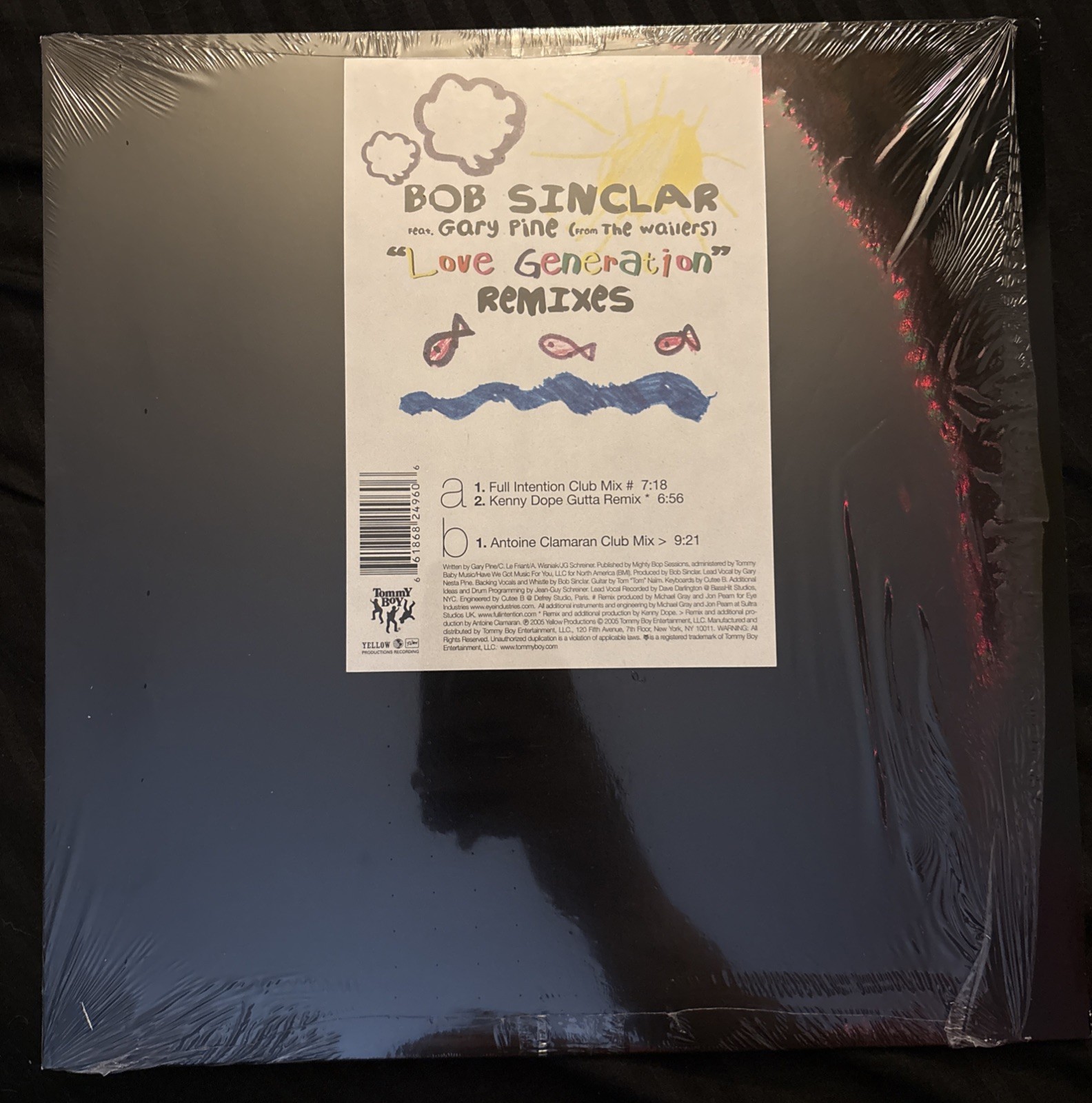BOB SINCLAIR Love Generation SINGLE VINYL 2005