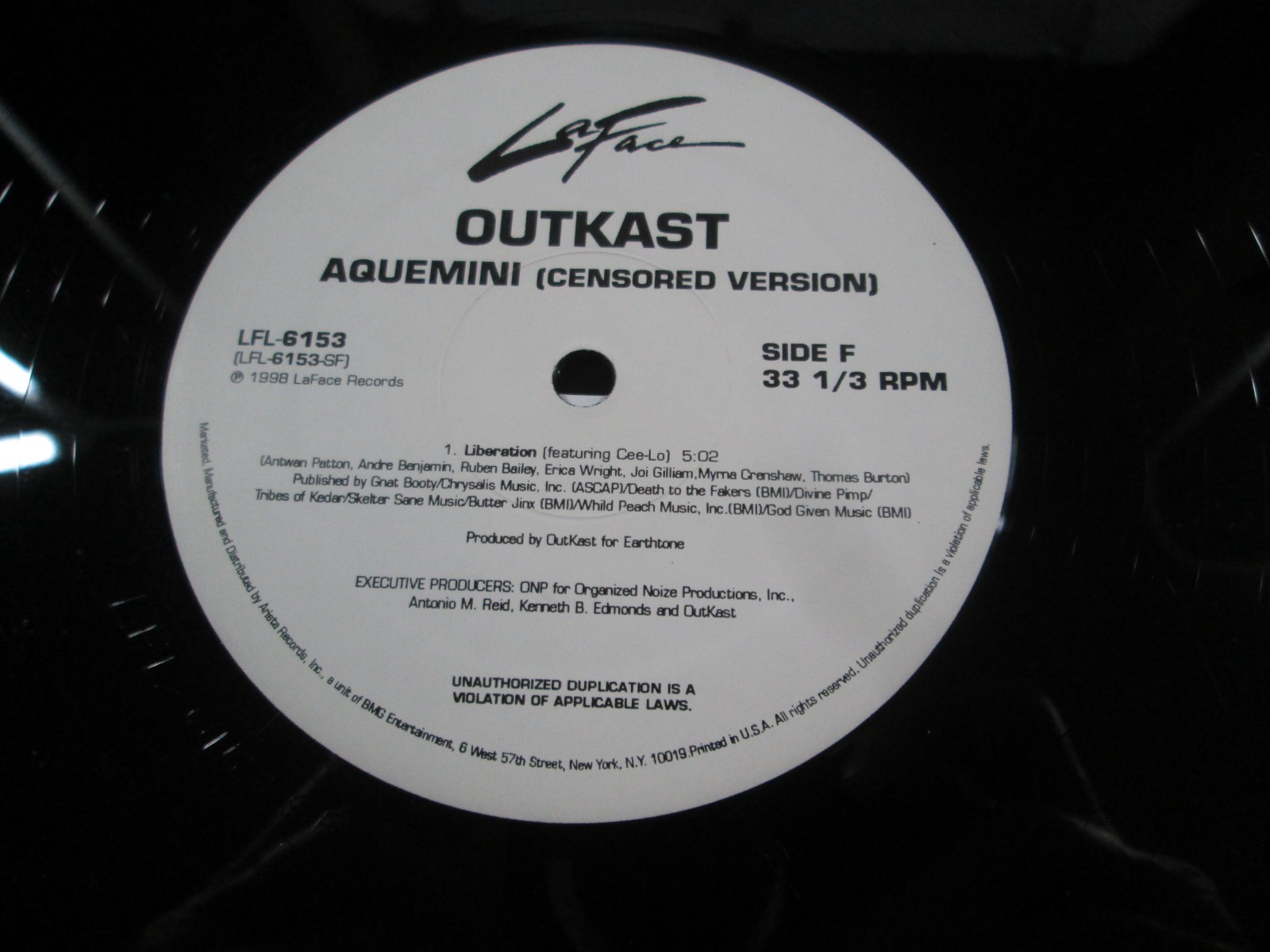 Outkast – Aquemini (Censored Version) 3 x Vinyl LP Set Album 1998 Hip-Hop