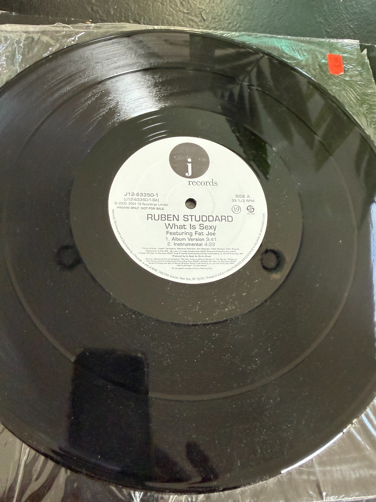 LP Ruben Studdard What Is Sexy J Records NM