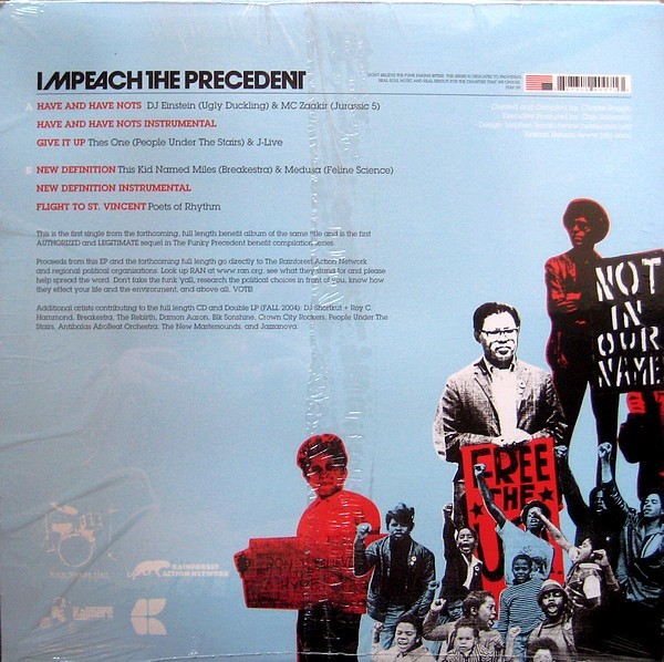 Various – Impeach The Precedent 12″ Kajmere Sound Recordings KAJ007 US VG+