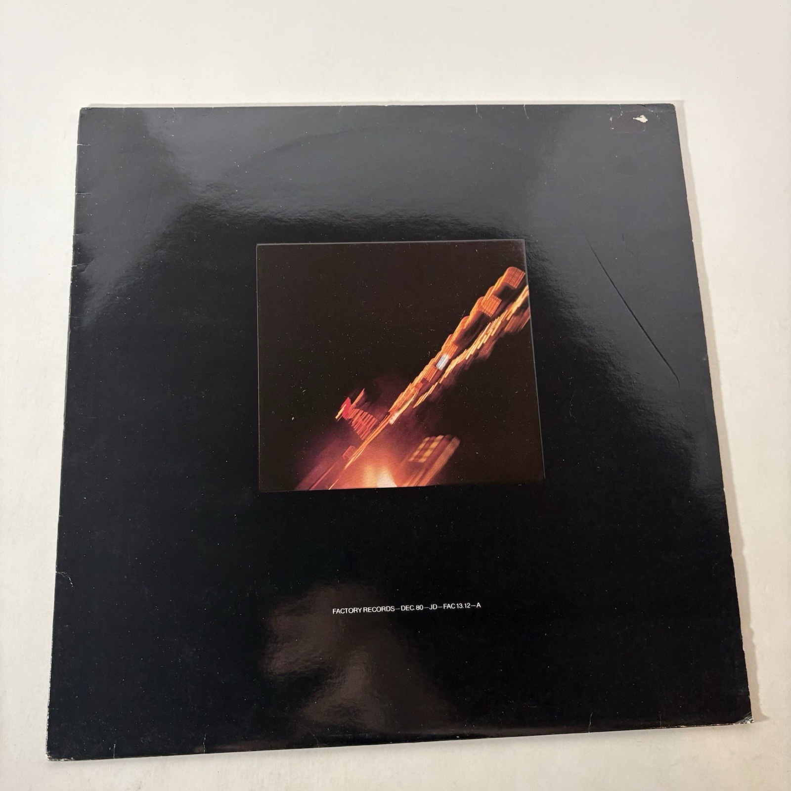 Joy Division Transmission 12″ Single 1981 UK Import Factory Records Embossed