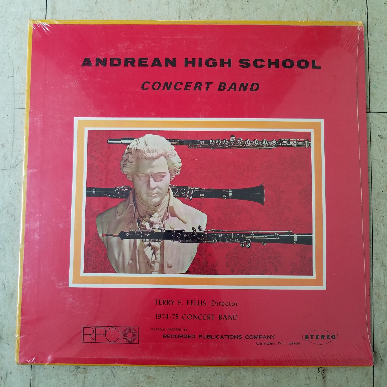 Merrillville Andrean High School concert Band Indiana Terry Felus 1975 Sealed