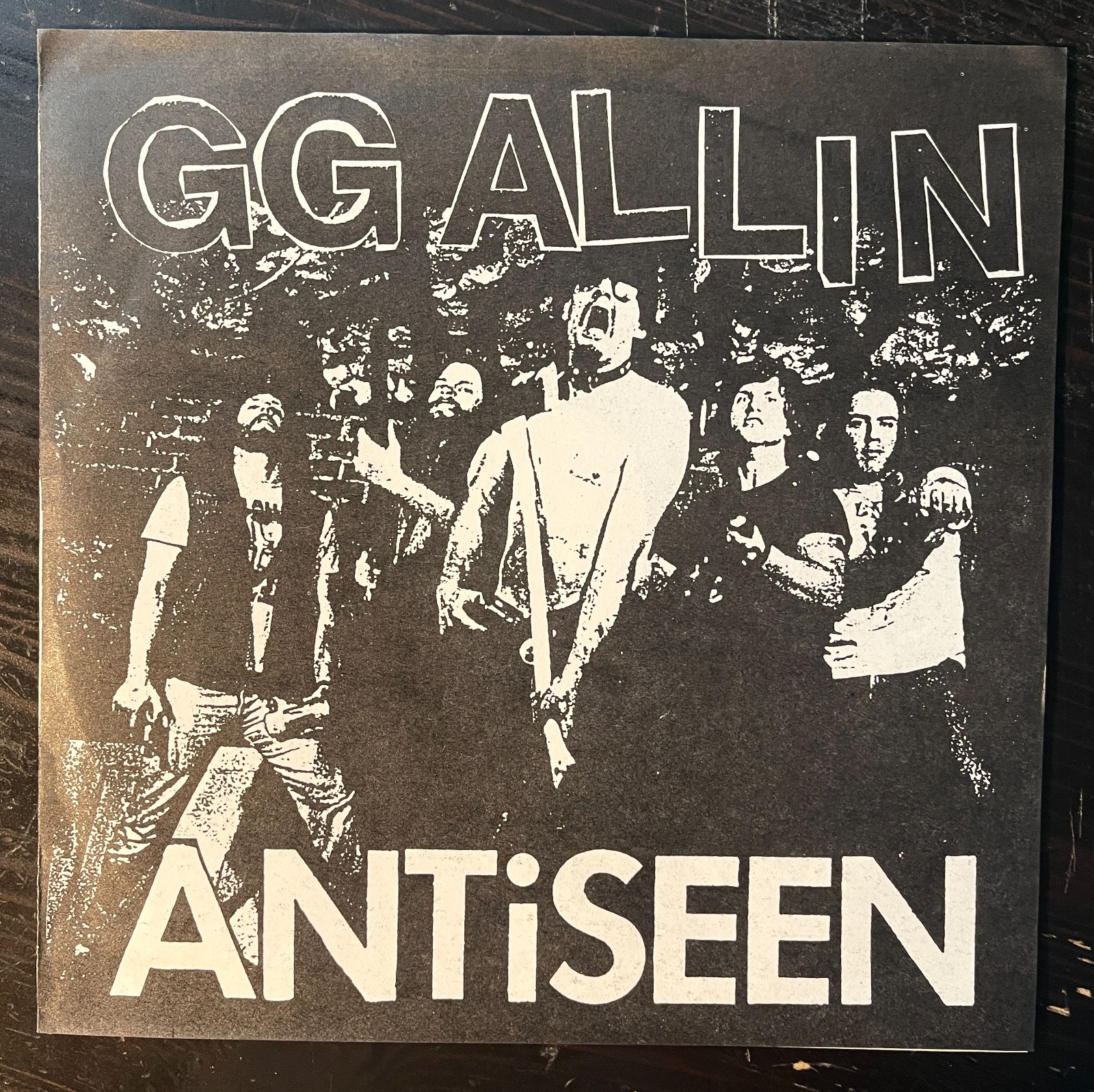 GG ALLIN w/ ANTiSEEN Violence Now 7″ EP – Vinyl Punk COS Rock Record RUPTURE