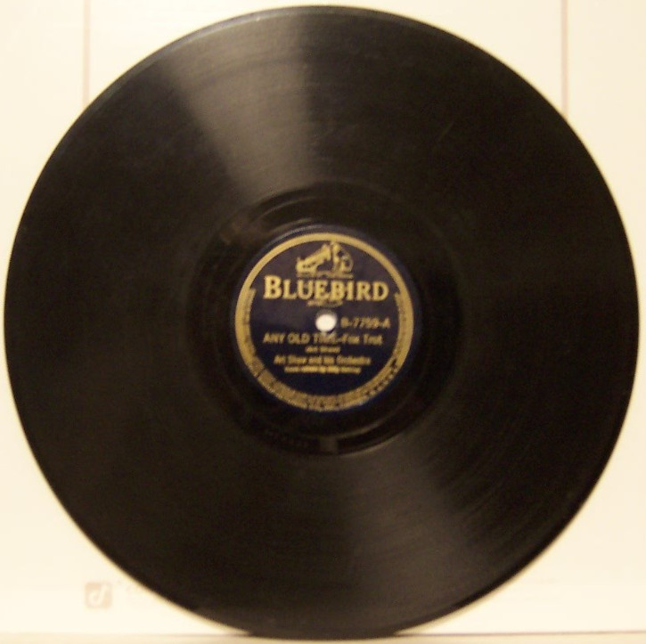 ARTIE SHAW – ANY OLD TIME / BACK BAY SCHUFFLE – 1940s 10″ 78rpm RECORD
