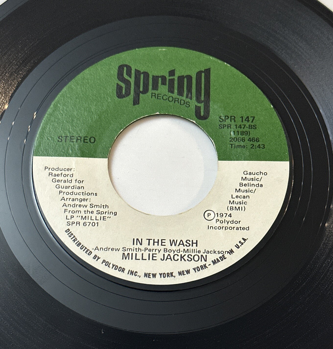 Millie Jackson – How Do You Feel The Morning After 7” Soul Funk Vinyl Record NM