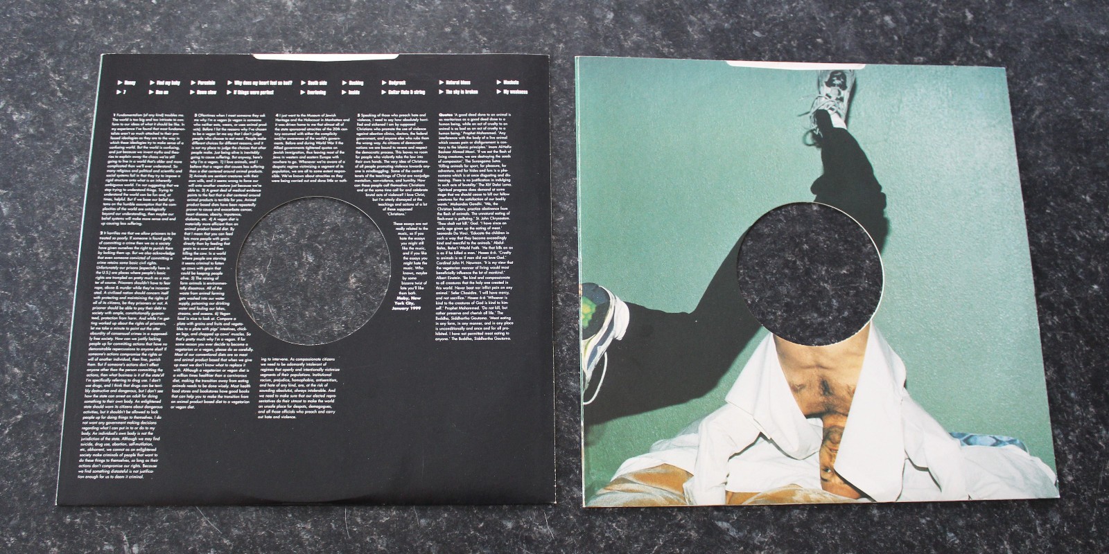 MOBY PLAY 1ST UK PRESSING VINYL LP 1999 MUTE STUMM172 EX