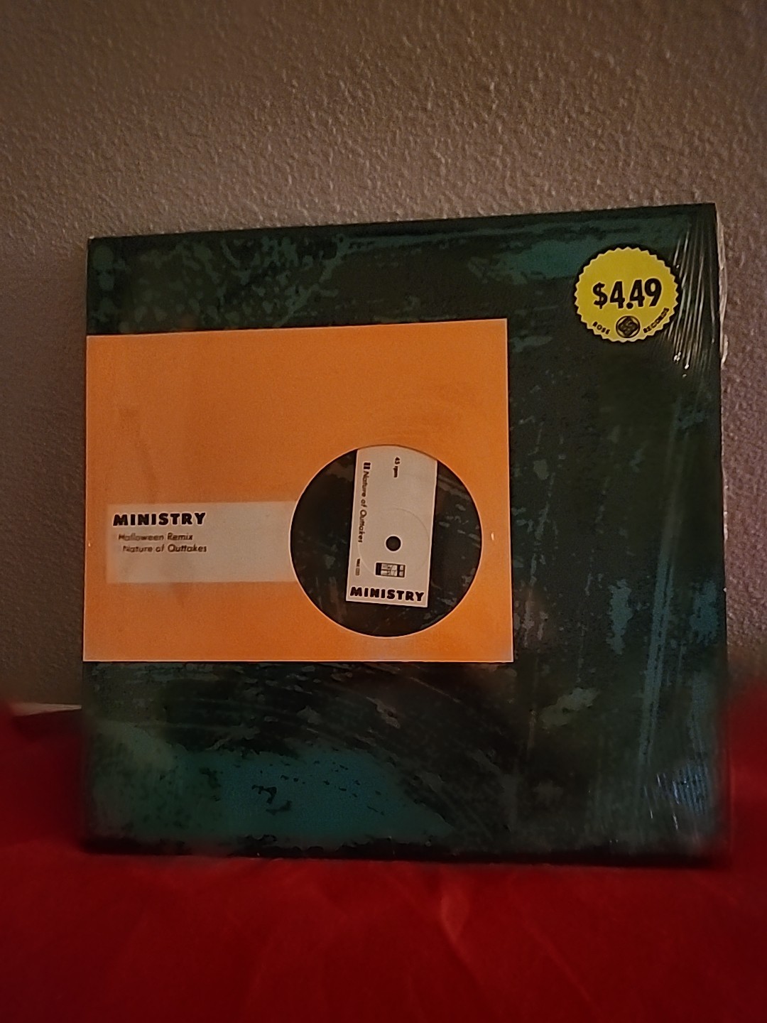 Ministry 1985 Halloween Remixes Vinyl Record 12″ Single Wax Trax