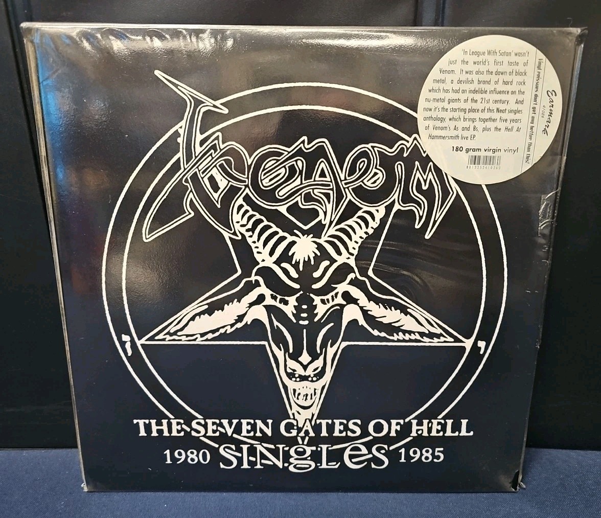 Venom – The Seven Gates Of Hell: The Singles – 2 LP 180G RARE NEW VINYL RECORD