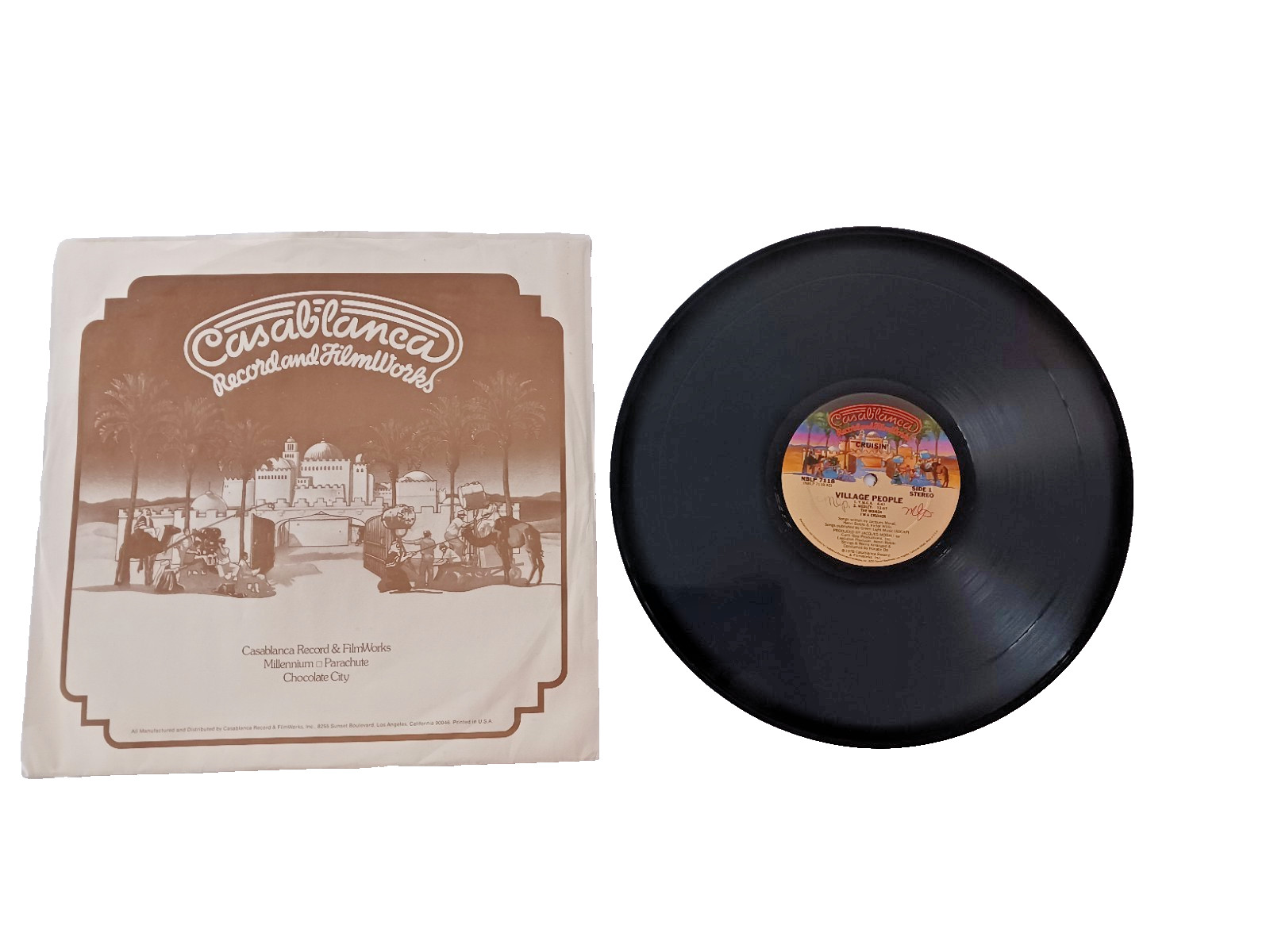 Village People Record Album Vintage
