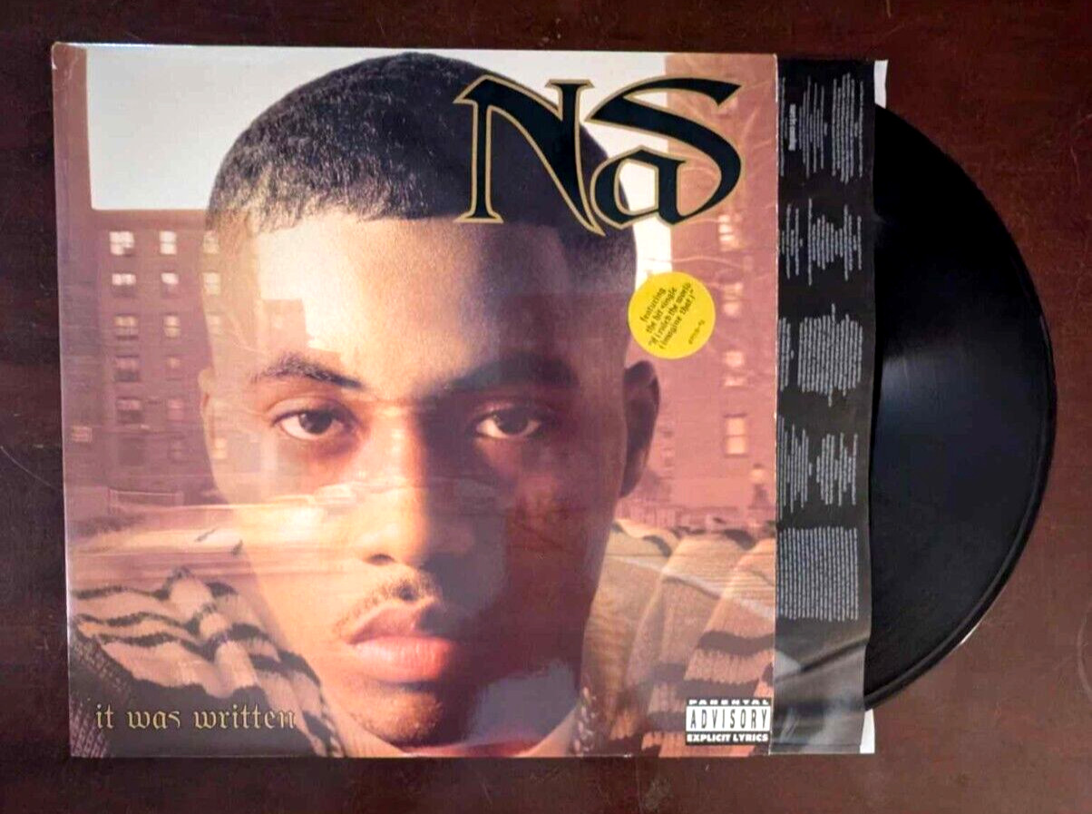 Nas: It Was Written 1990 Sony Records C67015 Vinyl LP Record