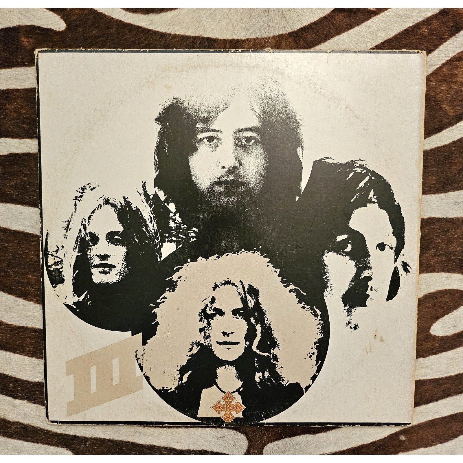 Vintage 1970 Led Zeppelin III, LP, Atlantic Stereo SD7201, Near Mint Record