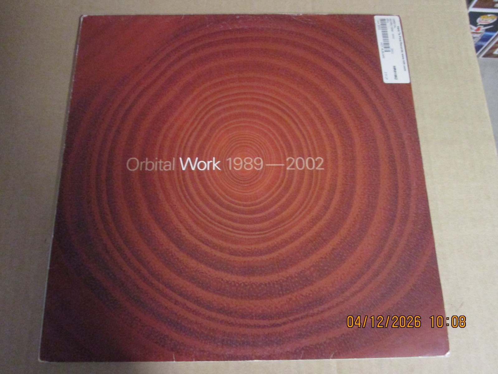 ORBITAL Work 1989-2002 2XLP Used! 2002 London Records UK FFRR Hartnoll Techno