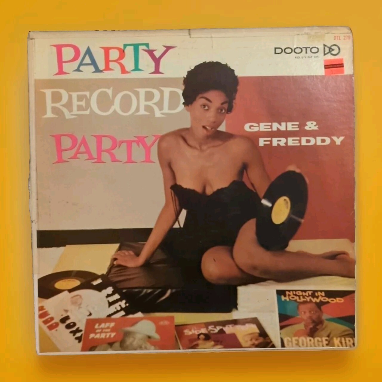 Gene & Freddy Party Record 1959 LP Full Range High Fidelity Vinyl Record